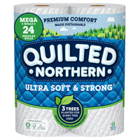 Quilted Northern 94429 Bathroom Tissue, 2-Ply, Paper