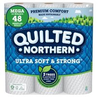 Quilted Northern 94676 Toilet Tissue, 3.8 x 4 in Sheet, 2-Ply, Paper