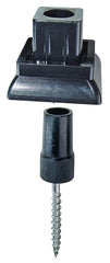 Nuvo Iron SQMDRA Deck Rail Connector, Steel