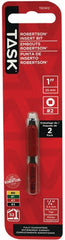T67412 #2 1IN - RED 2/PK SCREW