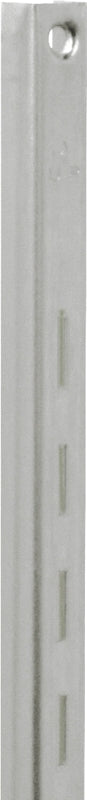 Knape & Vogt 80 80 TI 24 Shelf Standard, 320 lb, 16 ga Thick Material, 5/8 in W, 24 in H, Steel, Titanium