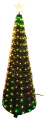 J Hofert Pull 5330 Up Tree, Cone Shape, LED, Warm White, 5 ft H