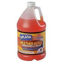 Splash Weather Repel Series 238197-35 Windshield Wash Fluid, Orange, 1 gal, Jug