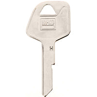 Hy-Ko 11010B79 Key Blank, Brass, Nickel, B79 Key Number