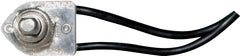 Eaton Wiring Devices 449NP-BOX Switch, 1/3 A, 125/250 V, Lead Wire Terminal, Polycarbonate Housing Material, Nickel