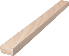 ALEXANDRIA Moulding 0Q1X2-27048C Hardwood Board, 4 ft L Nominal, 2 in W Nominal, 1 in Thick Nominal
