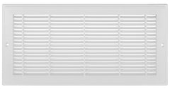 Imperial RG2293 Sidewall Grille, 15-1/4 in L, 9-1/4 in W, Polystyrene, White