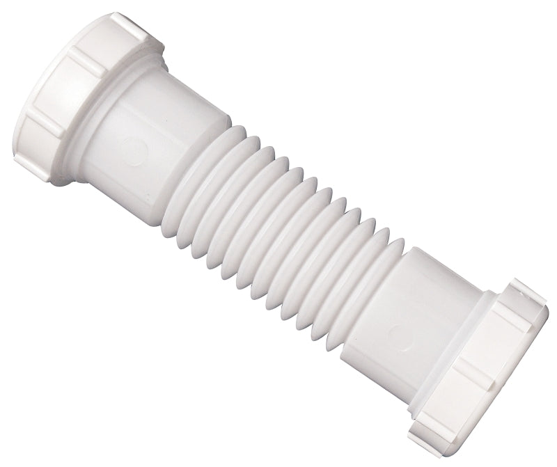 Plumb Pak Flex N Fix Series PPC812-15 Drain Coupling, 1-1/2 in, Slip Joint, Plastic