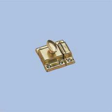 210BR CUPBOARD LATCH STL BRASS