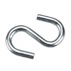 280XBC S-HOOK MTL 296LB 9.5MM