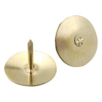 4522BR THUMB TACK BRS 13/32IN
