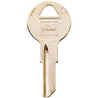 Hy-Ko 11010Y103 Key Blank, Brass, Nickel, For: Yale Cabinet, House Locks and Padlocks, Y103 Key Number