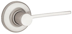 Weiser Elements Ladera Series 9GLC1010-026 Passage Lever, Levers Lock, Satin Nickel, Residential, Universal Hand