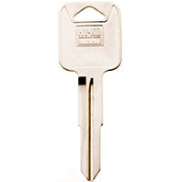Hy-Ko 11010B69 Key Blank, Brass, Nickel, B69 Key Number