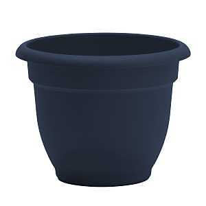 Bloem Ariana Series AP1270 Planter, Elegant, Traditional Design, Resin, Navy