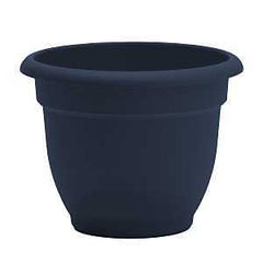Bloem Ariana Series AP1070 Planter, Elegant, Traditional Design, Resin, Navy