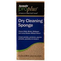 Armaly ProPlus 52200 Cleaning Sponge, 6 in L, Cellular Foam, Light Tan