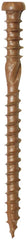 GRK Fasteners Kameleon 67155 Deck Screw, #9 Thread, 2-1/2 in L, Coarse Thread, Flat Head, Star Drive, Type 17 Point