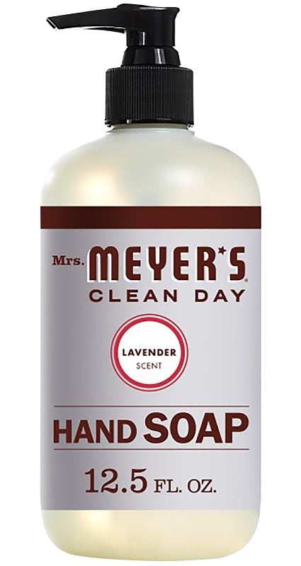 Mrs. Meyer's 11104 Hand Soap, Liquid, Lavender, 12.5 oz Bottle