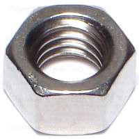 Midwest Fastener 05272 Hex Nut, Coarse Thread, 3/8 in Thread, Stainless Steel