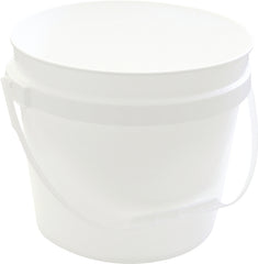 BENNETT PAIL11L Paint Pail, 11 L Capacity, Plastic, White