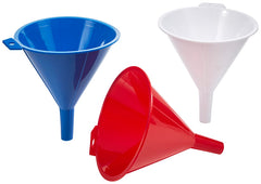 Arrow Plastic 12302 Funnel, 16 oz Capacity, Large Spout, Plastic