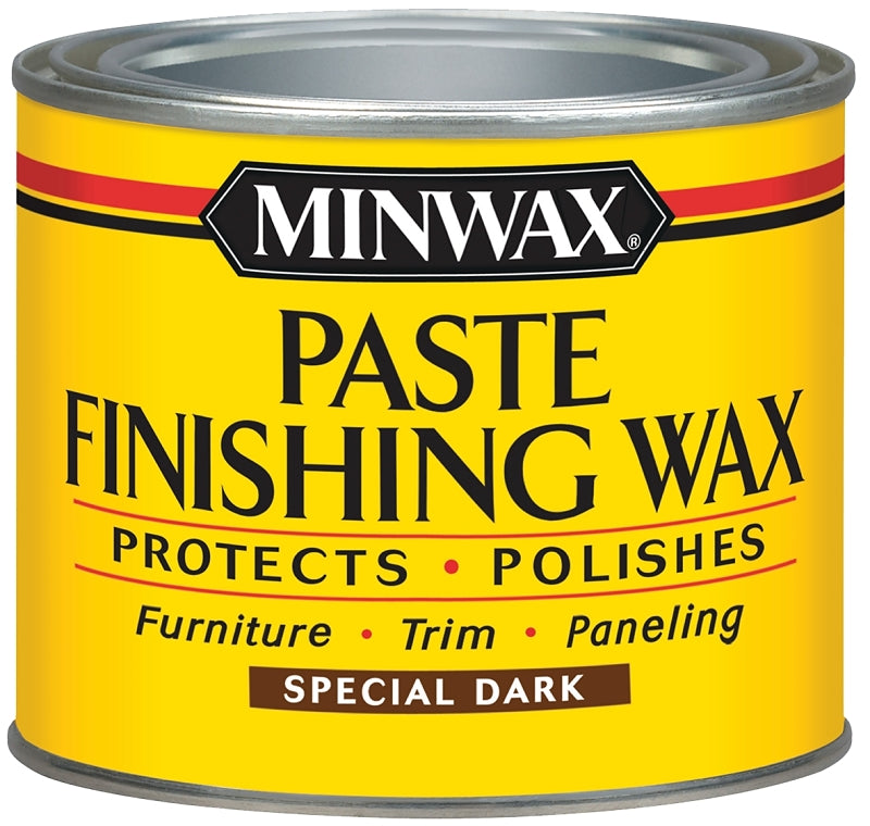 Minwax 786004444 Finishing Wax, Special Dark, Paste, 1 lb, Can
