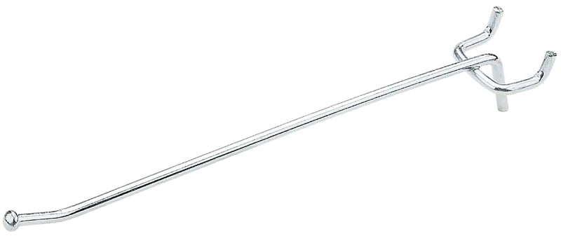 National Hardware N180-013 Peg Hook, 6 in, 1/8, 1/4 in Opening, Steel, Zinc