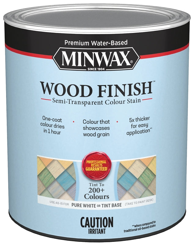 STAIN WOOD S/T PR WH/TNT BS QT