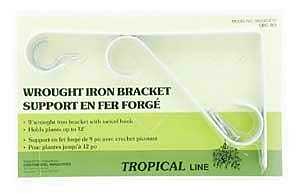 Gardena CBC-901 Plant Hanger, 9 in L, Metal, Black