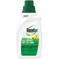 Roundup 5008710 Weed Killer, Liquid, Brown, Spray Application, 32 oz Bottle, Amine