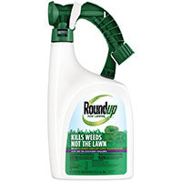Roundup 5012408 Weed Killer, Liquid, Brown, Spray Application, 32 oz Bottle