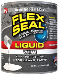 Flex Seal LFSWHTR32 Rubberized Coating, White, 32 oz