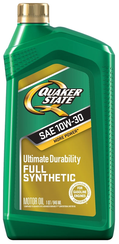 Quaker State Ultimate Durability 550046199/5500367 Motor Oil, 10W-30, 1 qt