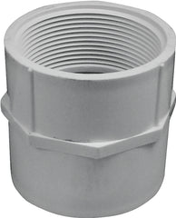 IPEX 035566 Adapter, 3 in, Socket x FNPT, PVC, White, SCH 40 Schedule, 260 psi Pressure