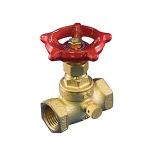 1195-103 BRASS 1/2IN STOP & WA
