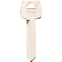 Hy-Ko 11010H54 Key Blank, Brass, Nickel, For: Ford Vehicle Locks, H54 Key Number