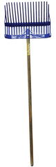 Fortex-Fortiflex 1308100 Stall Fork, Plastic Tine, Polycarbonate Handle, Blue