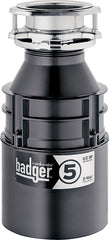 InSinkErator 78578-ISE Garbage Disposal, 26 oz Grinding Chamber, 0.5 hp Motor, 120 V, Stainless Steel