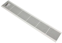 Amerimax 85370 Gutter Guard, 3 ft L, 2 in W, PVC, White