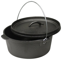 1358 CAST IRON CAMPING DUTCH O