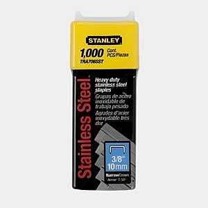 TRA706SST PK1000 STAPLE SS 3/8