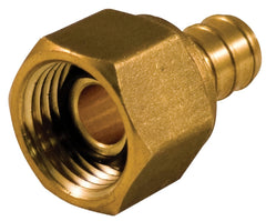 aqua-dynamic 9783-704 Pipe Adapter, 3/4 in, PEX x FIP, Brass
