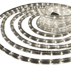Hometown Holidays 1380-02 Rope Light, 18 ft L, 120 V, 144-Lamp, White Light, LED Lamp