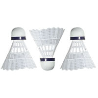 Franklin 52618 Shuttlecock, Nylon Mesh, White