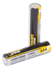 PowerZone LR03-8P-DB Battery, 1.5 V Battery, AAA Battery, Zinc, Manganese Dioxide, and Potassium Hydroxide