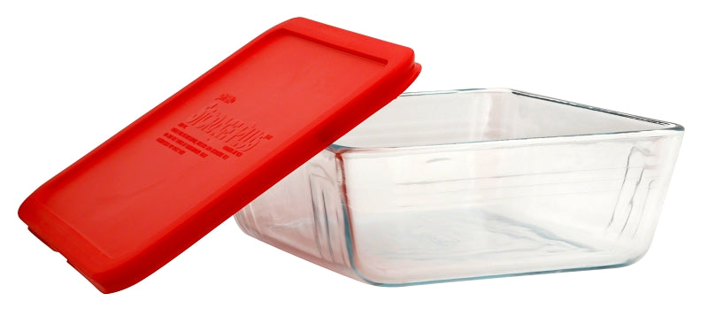 1075451 GLASS W/ RED PLASTIC C