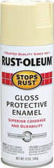 Stops Rust 7794830 Rust Preventative Spray Paint, Gloss, Antique White, 12 oz, Can