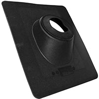 Oatey No-Calk Series 48103 Roof Flashing, 16 in OAL, 14 in OAW, 4 in Pipe, Thermoplastic
