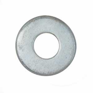 Reliable PWZ916CT Ring Washer, 9/16 in ID, 1-1/2 in OD, 1/8 in Thick, Steel, Zinc